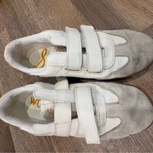 Sam Edelman Athletic Shoes in White and Gray